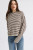 Carlyle Everyday Crewneck Sweater-Chocolate Stripe