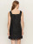 Almost There Linen Dress - Black