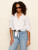 More Love Linen Tie Top - White