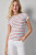 Stiped Short Sleeve Tee - Seabreeze Stripe