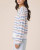 Erica Stripe Sweater - White/Azre/Firework