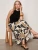 Sandbar Mix Media Midi Dress - Lotus W/Black