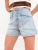 Valley Girl High Rise Patch Pocket Short - Romcom