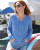 Palmer Laced Sold Sweater - Mykonos