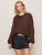 Linen Bubble Jacket - Rich Soil