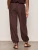 Melody Micro Linen Balloon Pant - Rich Soil