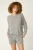 Red White & Woof Long Sleeve Top-Dark Heather Grey