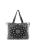 Bailey Bandana Tote A - Black/White
