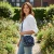 Harley Bucket Bag - Navy Bandana
