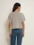 Ada Button Tee - Cement