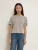 Ada Button Tee - Cement