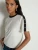 60s-Inspired Cropped Cotton Tee | Vintage Relaxed Fit