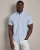 Commuter Short Sleeve Shirt - Light Blue Weave GEO