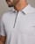 Approach Tech Polo - Sleet Gray Seersucker