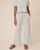 Striped Wide Leg Pants – Soft Drawstring Pull-On Pants