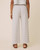 Striped Wide Leg Pants – Soft Drawstring Pull-On Pants