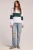 Jamie Half Zip - Pine / White