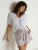 Josie Short | Praline Stripe Pull-On Shorts