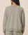 Cropped V-Neck Sweatshirt | Women's Lightweight Terry
