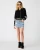 Dara Black Knit Zip-Up Sweater | Women's Sweater