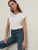 Michaela Tank Tee in Optic White | Women's Tank