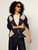 Arden Cardigan | Loma Argyle Button-Front Cardigan