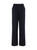 Uplift Pull‑On Trouser – Navy Pinstripe | High‑Rise Wide‑Leg Pant