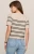 Striped Sweater Tee | Women's Lightweight Knit Top