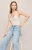 Lace Trim Baby Rib Tank
