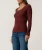 Scoop Neck Knit Pullover – Women's Soft Long Sleeve Top