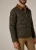 Classic Sport Jacket – Relaxed Fit with Jacquard Knit Trim