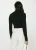Vanna Open Neck Turtleneck Top – Women's Fitted Wool-Blend Knit