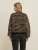 Abstract Zebra Alpaca Cardigan – Women's Balloon Sleeve Sweater