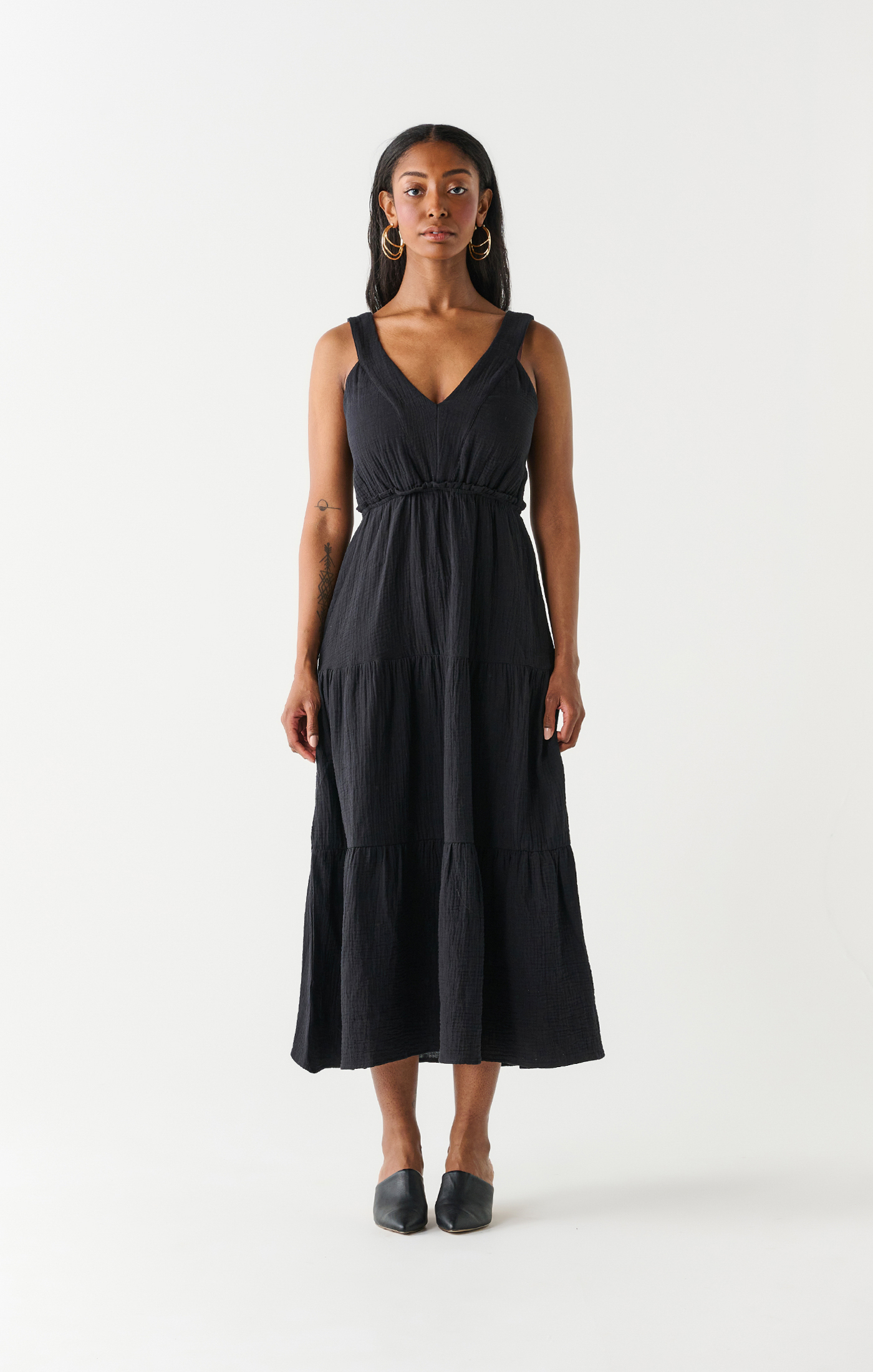 Jewell Neck Shift Dress