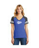 Womens Game Day V-Neck Raglan Tee