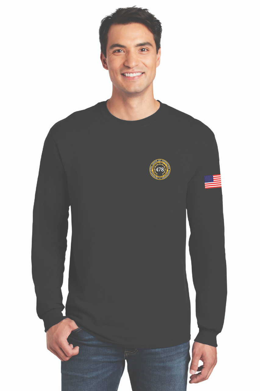 478 -Gauge Long Sleeve in Black*