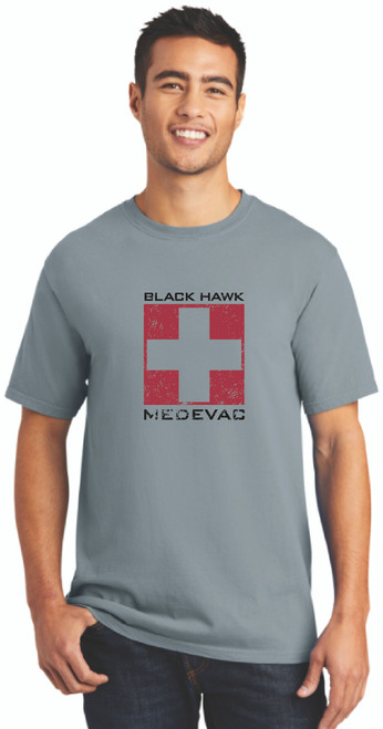 Medevac Tee in Dove Grey