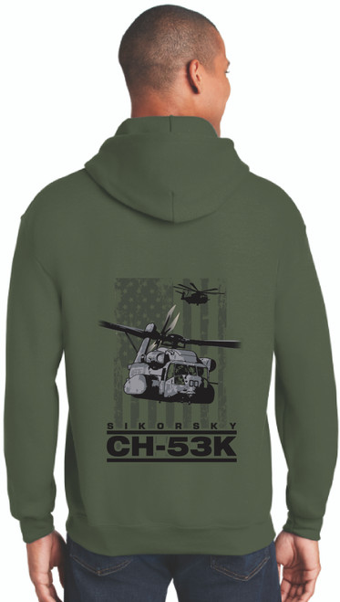 53K Hoodie in Milt Green 53K Hoodie in Milt Green