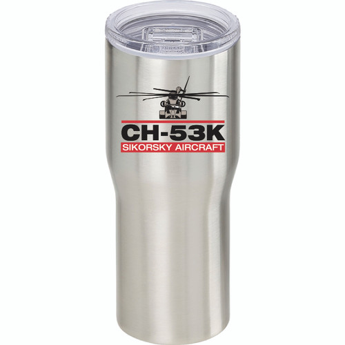 CH-53K 20 oz Tumbler Stainless Steel CH-53K 20 oz Tumbler Stainless Steel