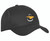 Embroidered Winged S Twill Hat in Black