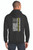 478 - Hoody with Flag in Black