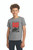 Black Hawk Youth Tee in Grey