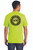 478 -Gauge Short Sleeve Pocket in Safety Green *DISCONTINUED*