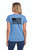 478 -Flag Tee in Carolina Blue*