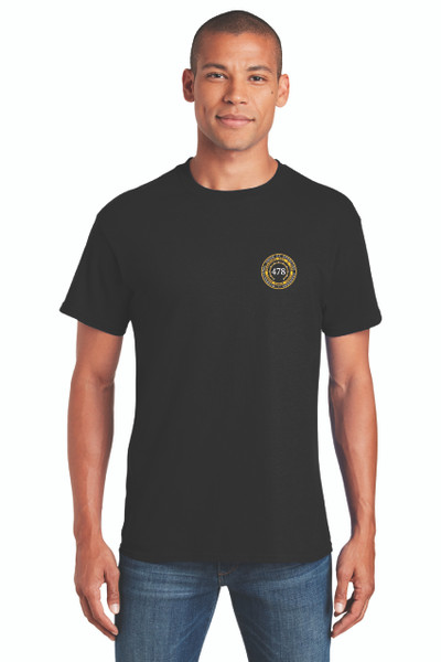 478 -Gauge Short Sleeve in Black