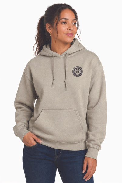 478 -  Machine Flag Hoody in Sand