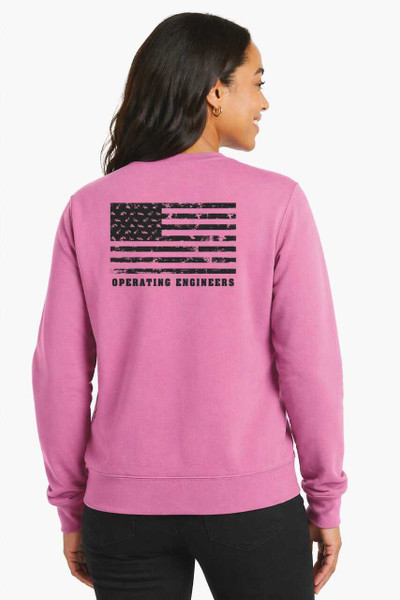 478 -  Machine Flag Crew in Pink