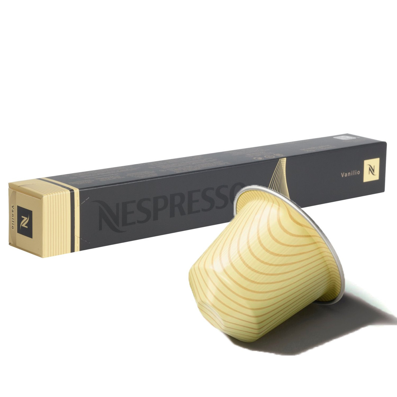 Nespresso Professional Caffe Vanilio (Vanilla) Single Serve Coffee Capsules  - 50/Box