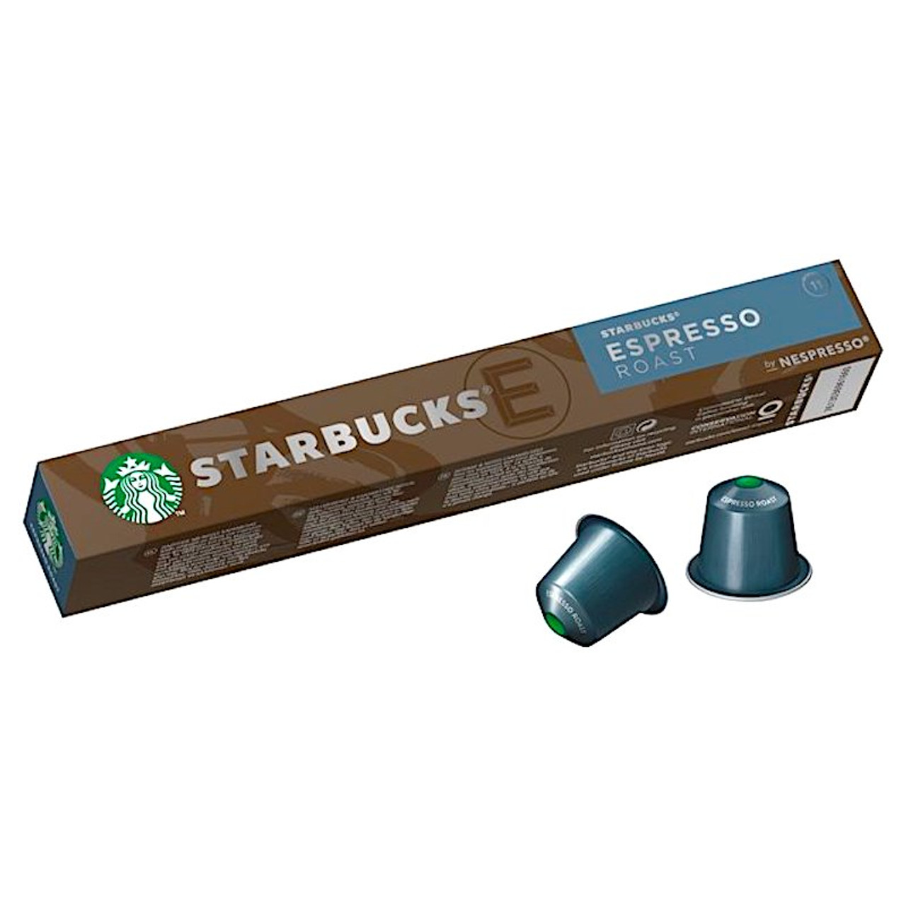 Café espresso roast en cápsulas Starbucks compatible con Nespresso