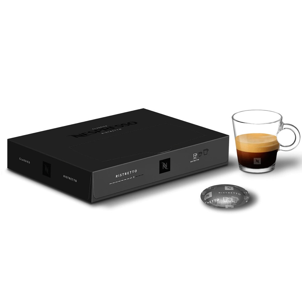 Nespresso Ristretto 50個入り 6ケース　合計300個 50 Nespresso Professional Ristretto - 50 Pods
